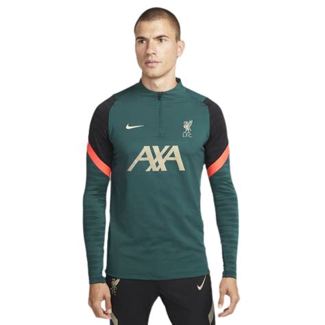 nike liverpool strike drill trainingstrui 2021-2022 zwart lichtgrijs groen|Liverpool FC Strike Men's Soccer Drill Top. Nike.com.